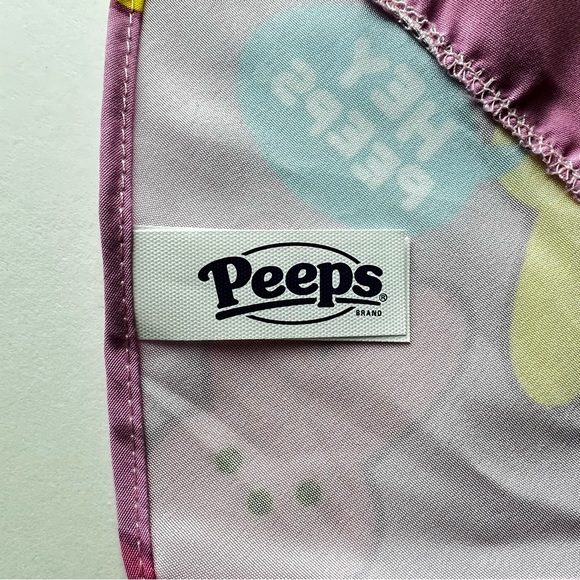 Peeps Dog Bandana “Hey Peeps” Sz Small - Picture 3 of 5